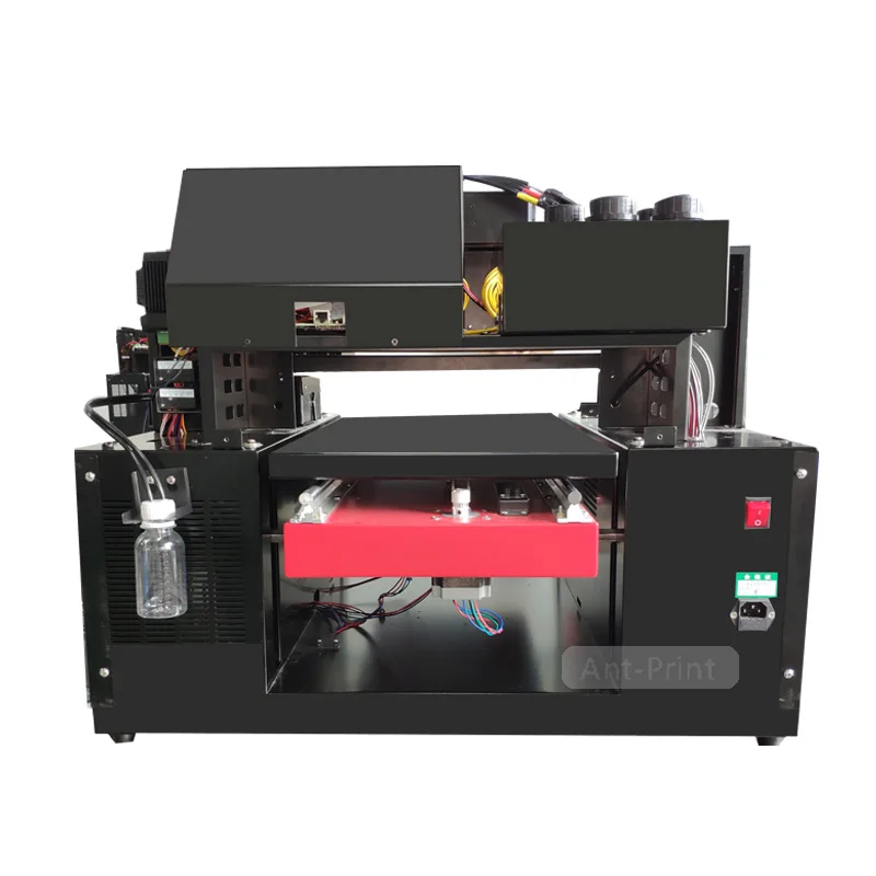 Colorful uv drinking glass bottle printer machine direct to wood glass metal led uv printer for mug glass