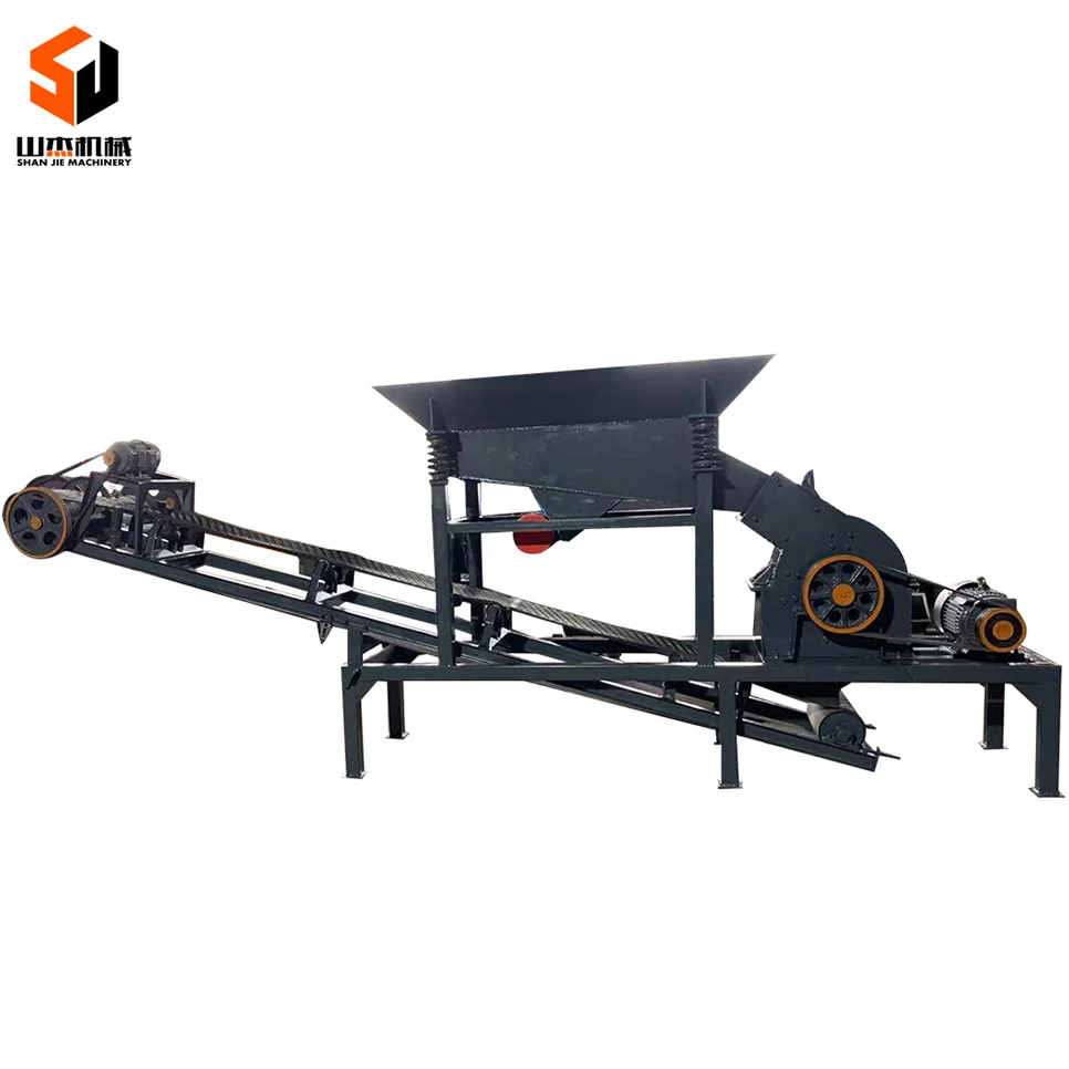 Small Investment Portable Rock Crusher Good Efficient Mini Stone Jaw Hammer Crusher For Sale