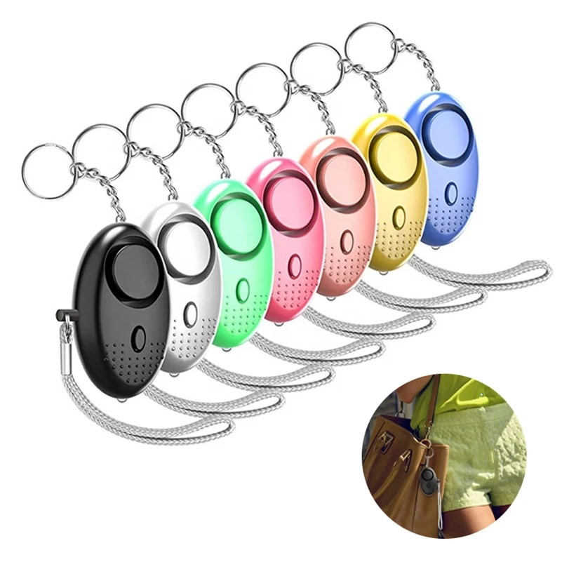 Factory Wholesale 130db Anti Women Panic Attack Safety Security Self Defense 130dB Anti Wolf Personal Alarm
