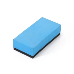 Car Ceramic Coating Sponge Applicator Glass Nano Wax Coat Applicator Pads Sponges Automobile Blue Square Sponge And Cloth
