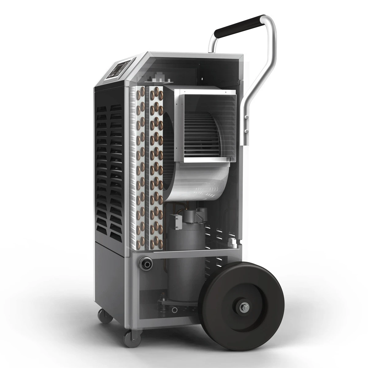 150L portable construction  air dryer grow industrial dehumidifier