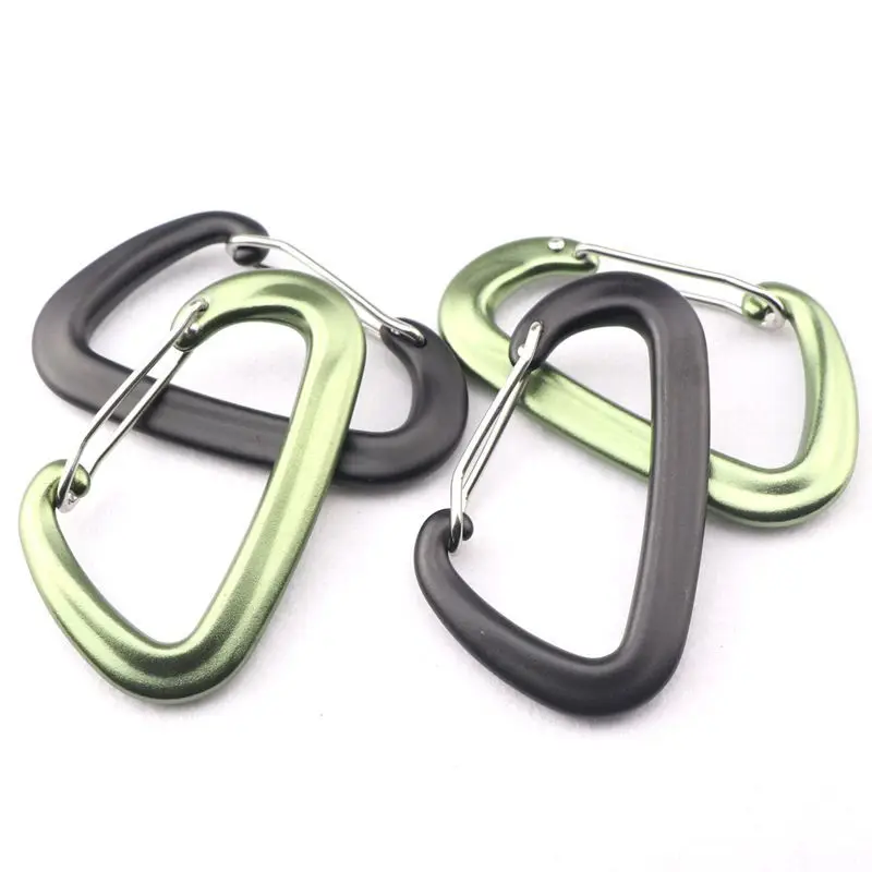 5KN 7075 Aluminum Hammock Locking Carabiner, Personalized Engraved Wholesale Rock Climbing Carabiner