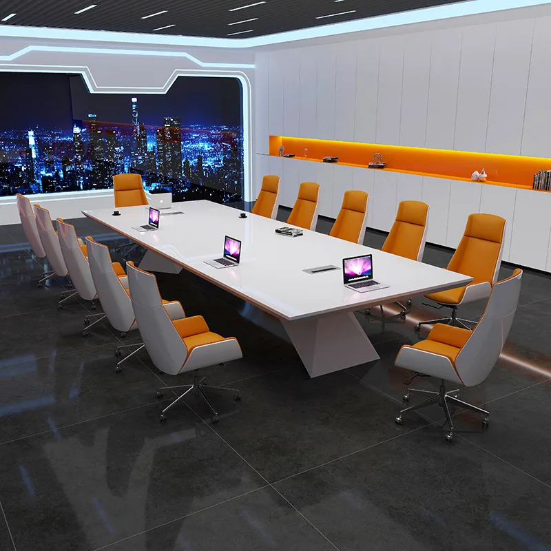 HYZ3 Custom 20 People Large Conference Tables Boardroom Desk Office Furniture Meeting desk 16 person office table meeting table