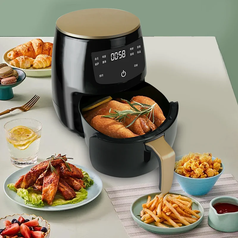 hot sale airfryers electric hot deep air fryer 4.5l single tank electric air fryer oven