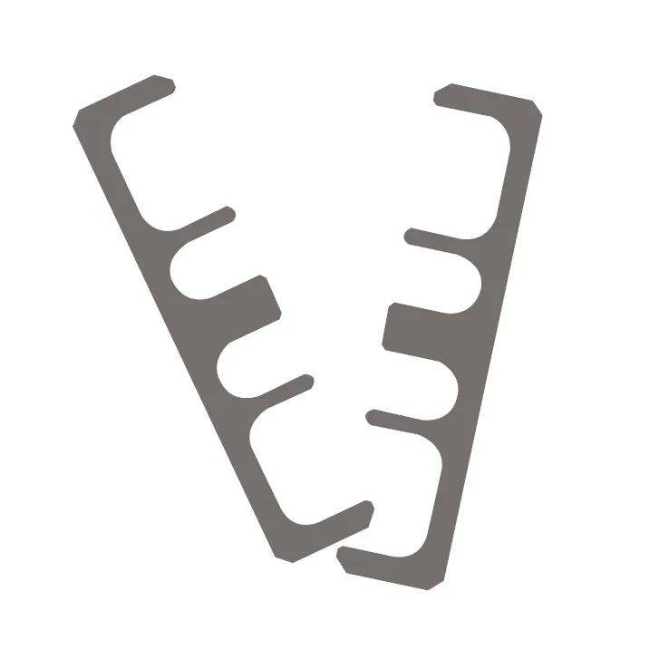 photo etched nickel silver welding parts for toy remote control car