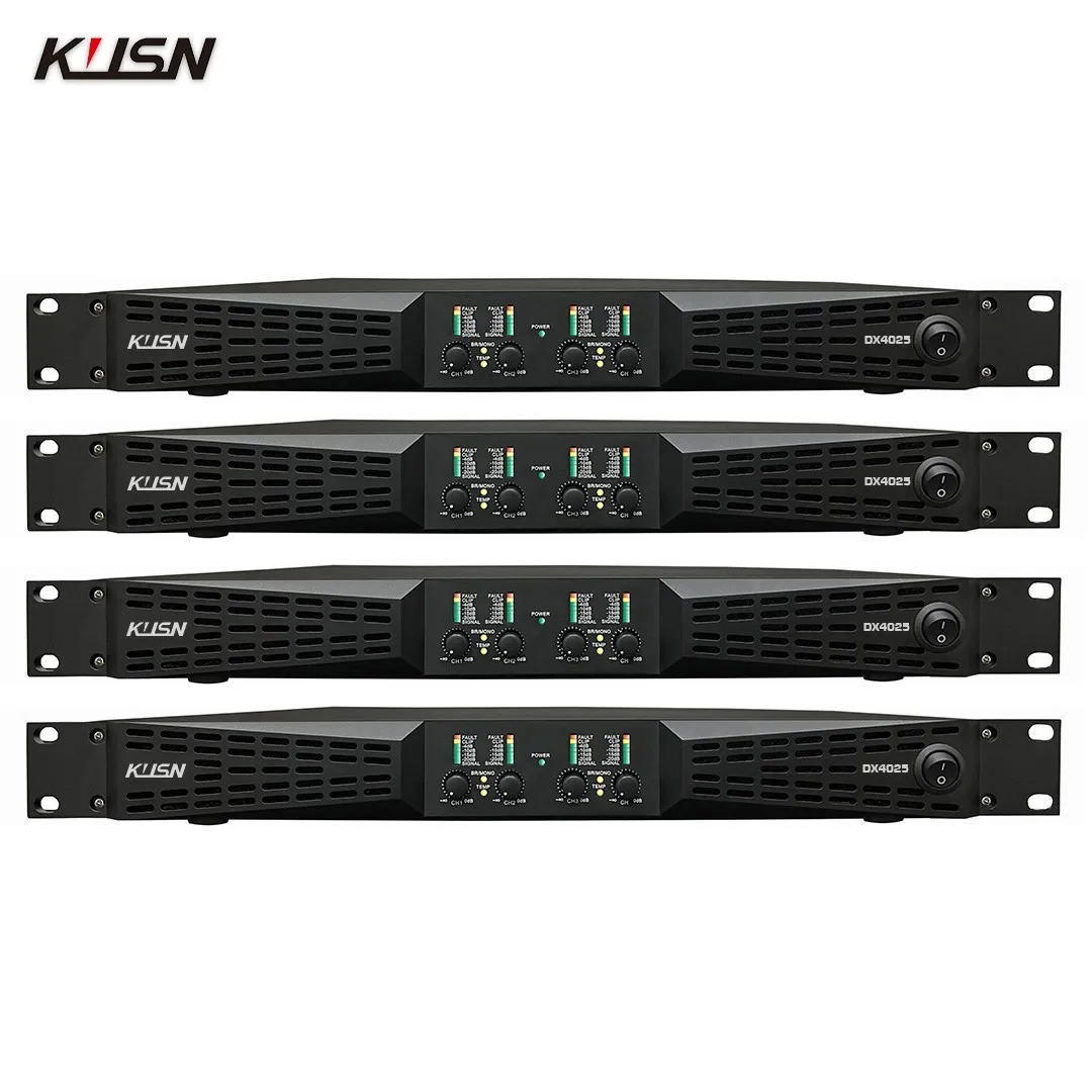 Профессиональный цифровой усилитель 600Wx4 8 Ом 1U
