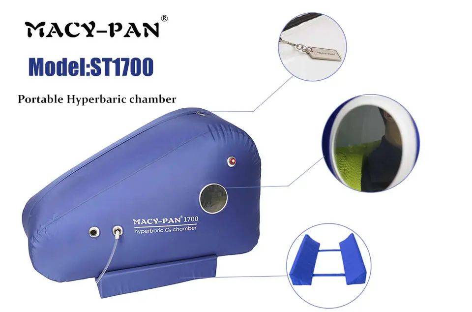 MACY PAN ST1700 oxygen hyperbaric chamber 1.4 ata sitting type hyperbaric chamber for Therapy