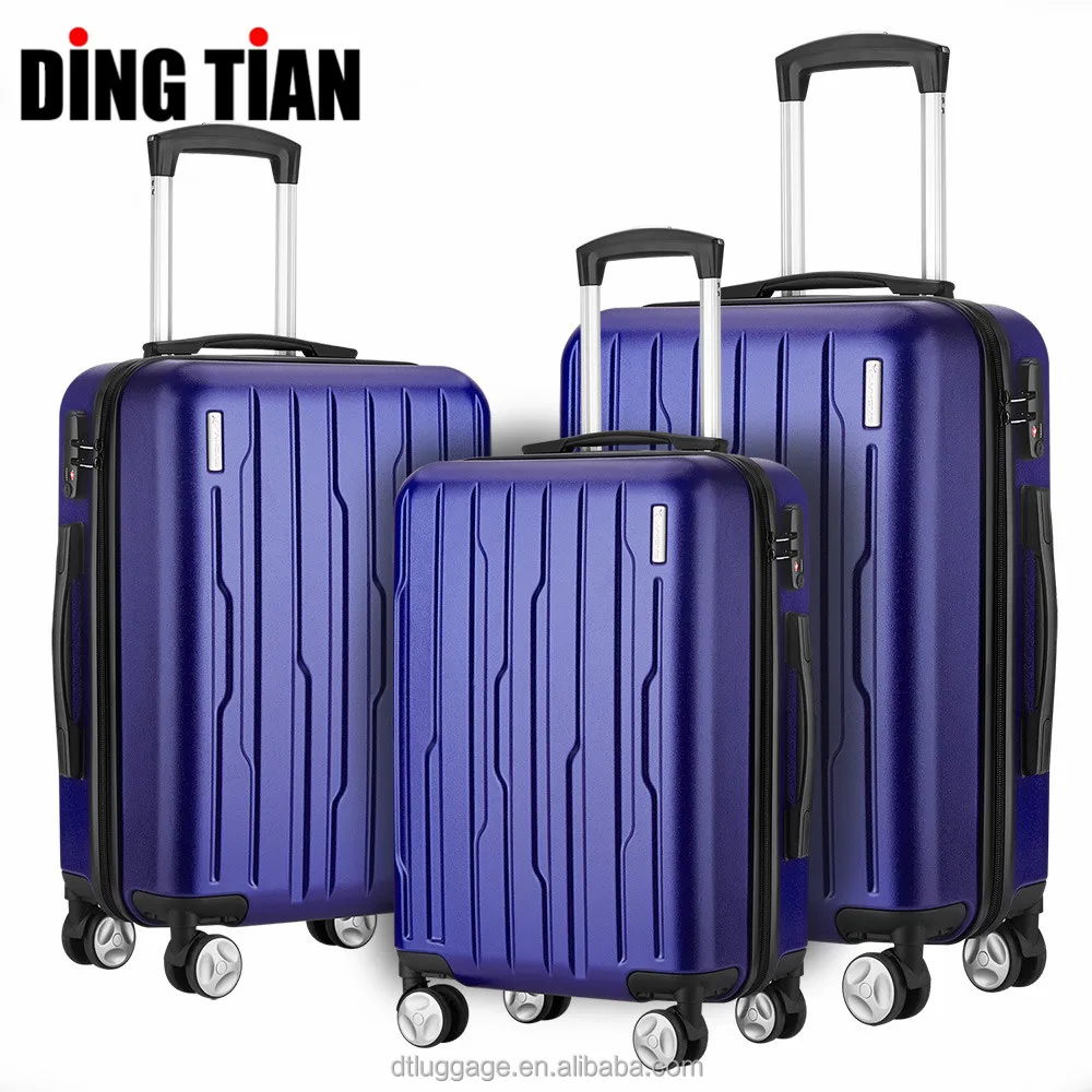 Premium Travel Suitcase Luggage Bag Valise 3 En 1 Maletas Carryons Hand Bagage Koffer Set PC Colour Trending Luxury OEM Green