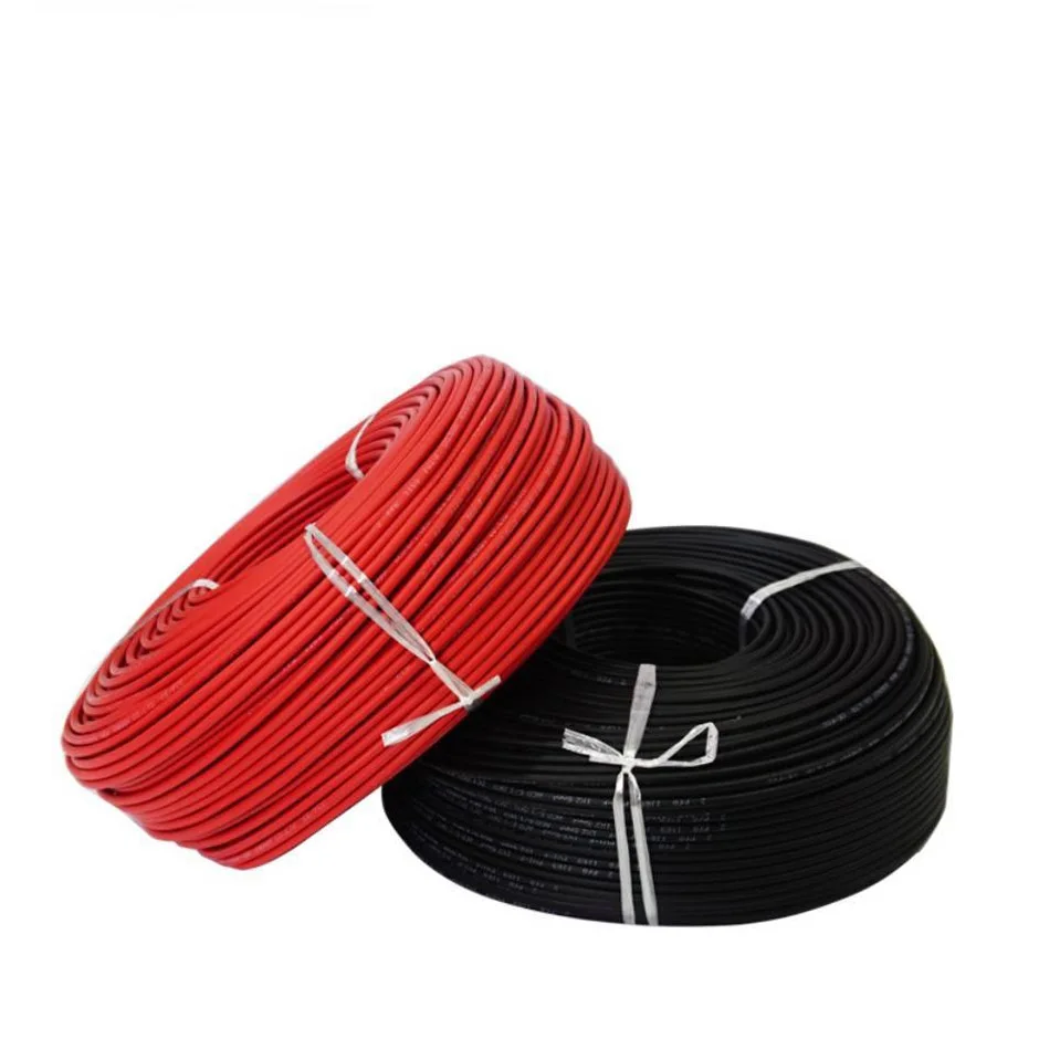 4mm Panel Single Core Solar Power System Cable 1500v Dc Pv1-f 6mm Pv Solar Power Cable 2.5mm 6mm 4mm