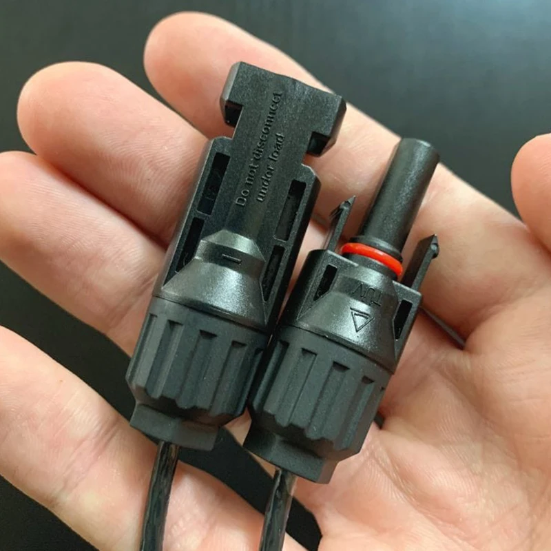 Female and Male Cable Coupler MC4-Evo2 N-Type PERC HJT for Solar Panels