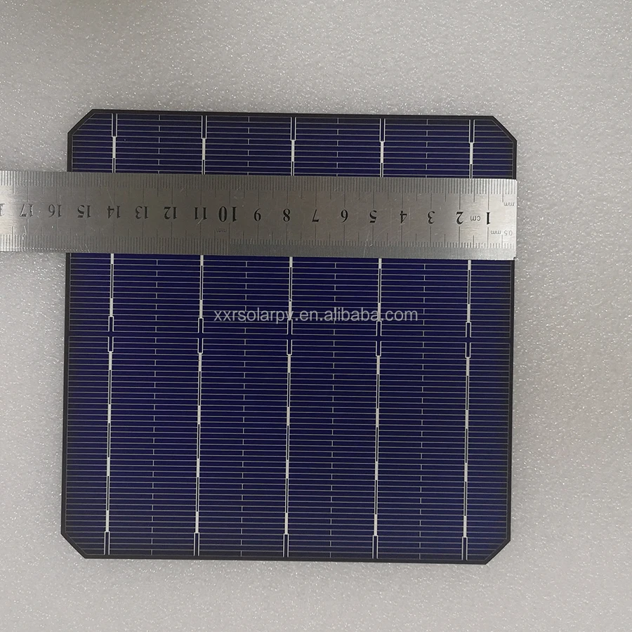 N type mono solar cell  5bb high  efficiency solar cell stock of N-Mono silicon solar cells for sale with 5 busbar