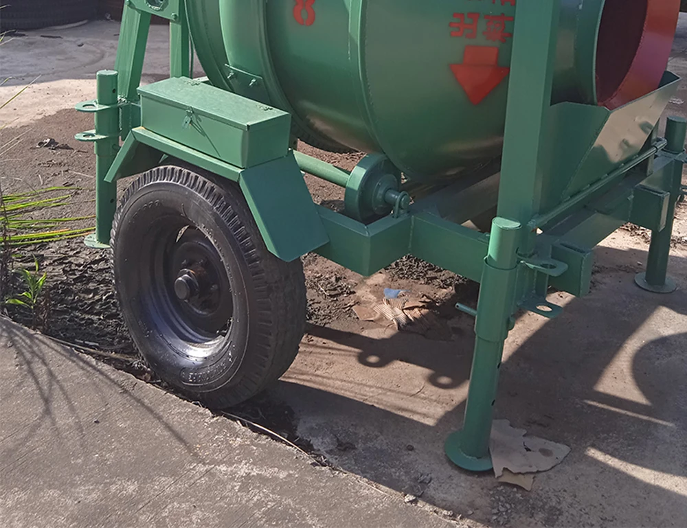 JZC400 concrete batching plant  mixer machines concrete concrete mixers car