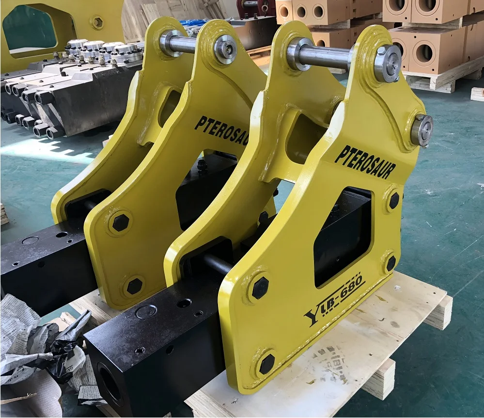 Hydraulic jackhammer SB43  435KG Box type  Hydraulic  Breaker Hammer Rock Crusher 4 -7 ton  68 mm chisel backhoe loader