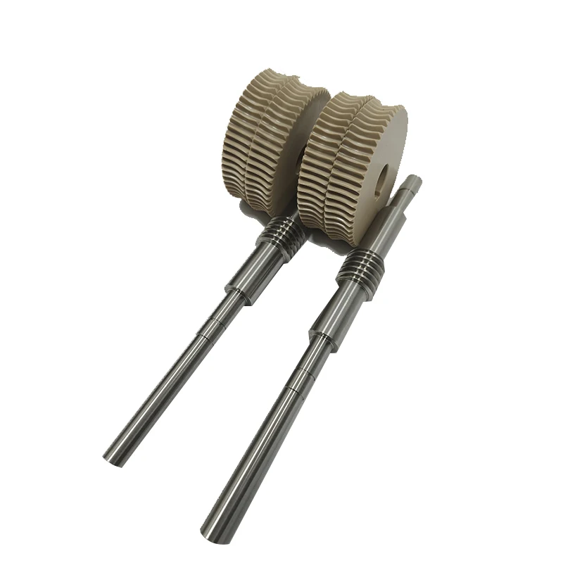 Custom Cnc Machining Wear Resistance Sprocket Gear   Plastic Gears Plastic gear hobbing