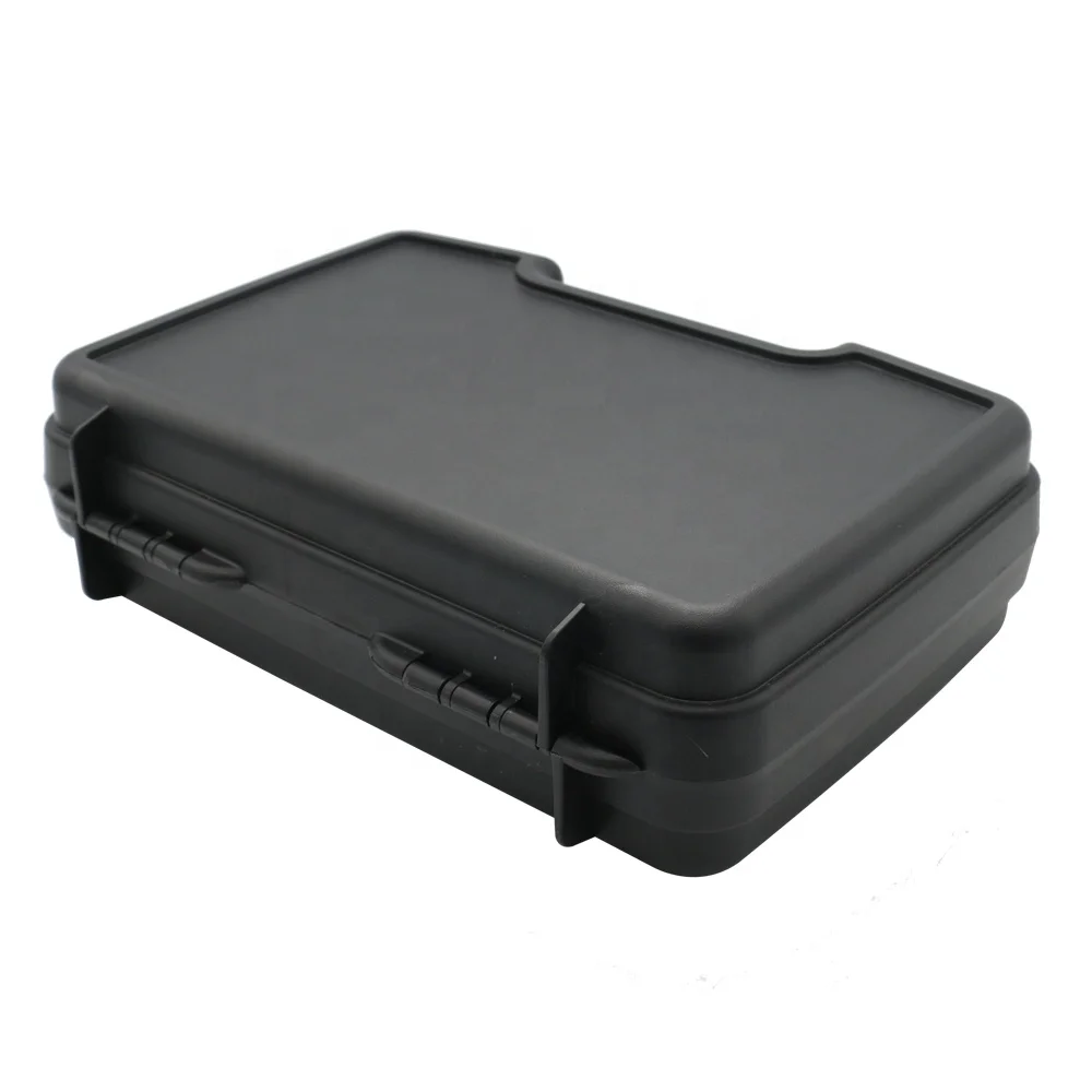 Small Custom Portable Premium Hard-shell Plastic Box with Flip Locks and Foam Inserts for Hairdressing Tools