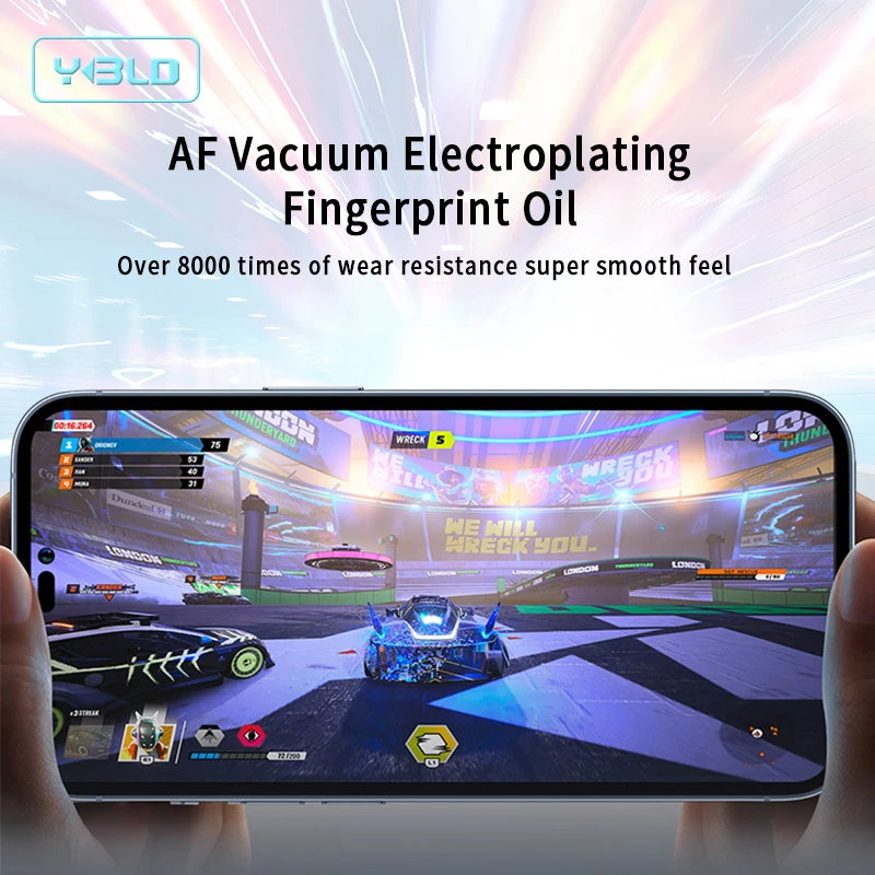 Hot sale 9H Premium ESD Tempered Glass Mobile Phone Anti Static Screen Protector Protective Film For iPhone 14 13 12 11