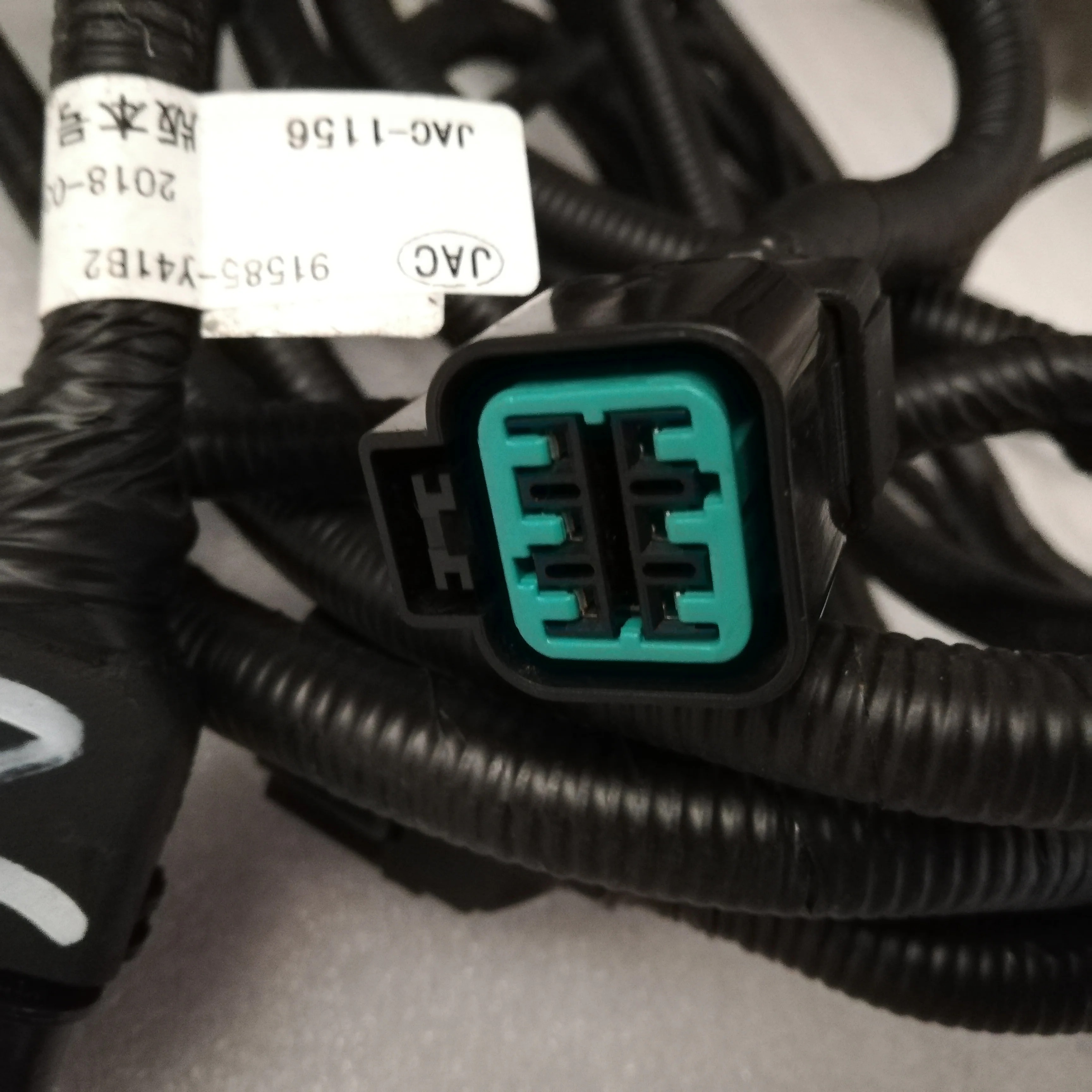 JAC genuine parts high quality CHASSIS REAR WIRE HARNESS ASSY, for JAC heavy duty truck, part code 91585-Y41B2