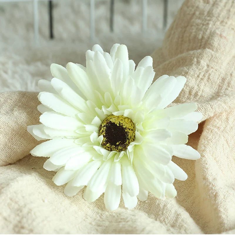 Daisy Chrysanthemum Dried Flowers Head Wedding Decoration Accessories Home Decor Diy Bookmark Card A Level Natural Gerbera Head