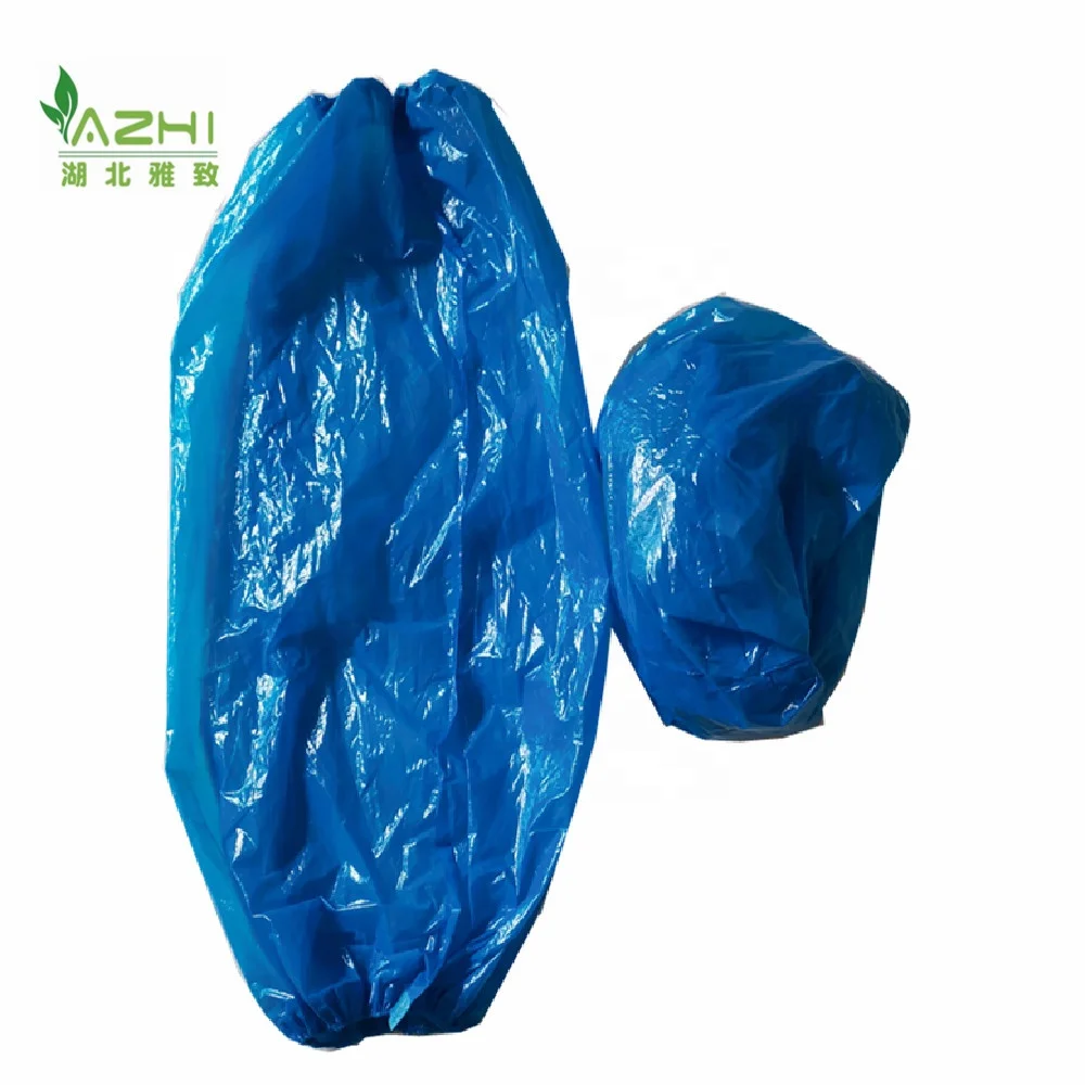 xiantao manufacturer oversleeve yazhi personal protective equipment good quality wholesale Disposable Sleeve Cover Water-resistant PE Protection