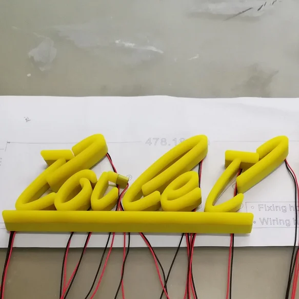 Custom Acrylic Neon Signs High Quality advertising neon signs acrylic faux neon signs for Business