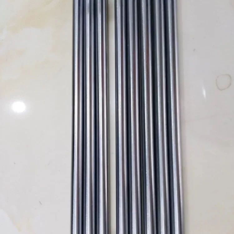 Professional Manufacture 10 Years Experience Supply Hard Chrome Plated Gcr15 S45c Material Induction Hardness Linear Shaft