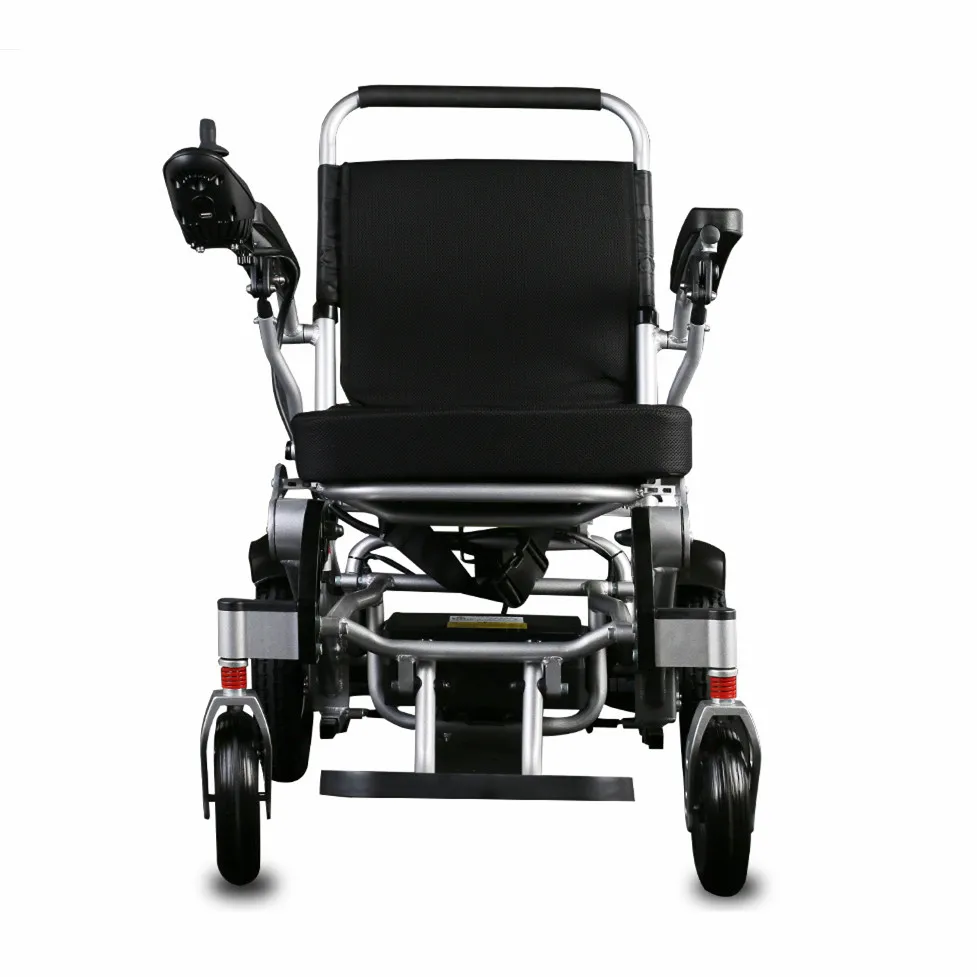 Lightweight handicapped scooters Manual Electric Power Wheelchair Foldable Electric Wheelchair for Disable