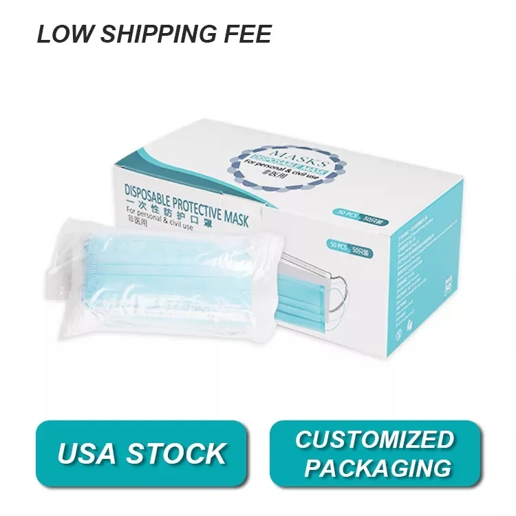 Breathable And Skin-Friendly 3 Ply Disposable Quality Face Mask