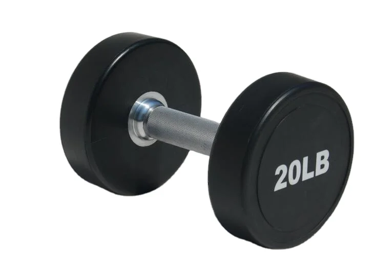 SOLID STEEL CORE AND PU COATING Home Gym Fitness Professional Training Weights