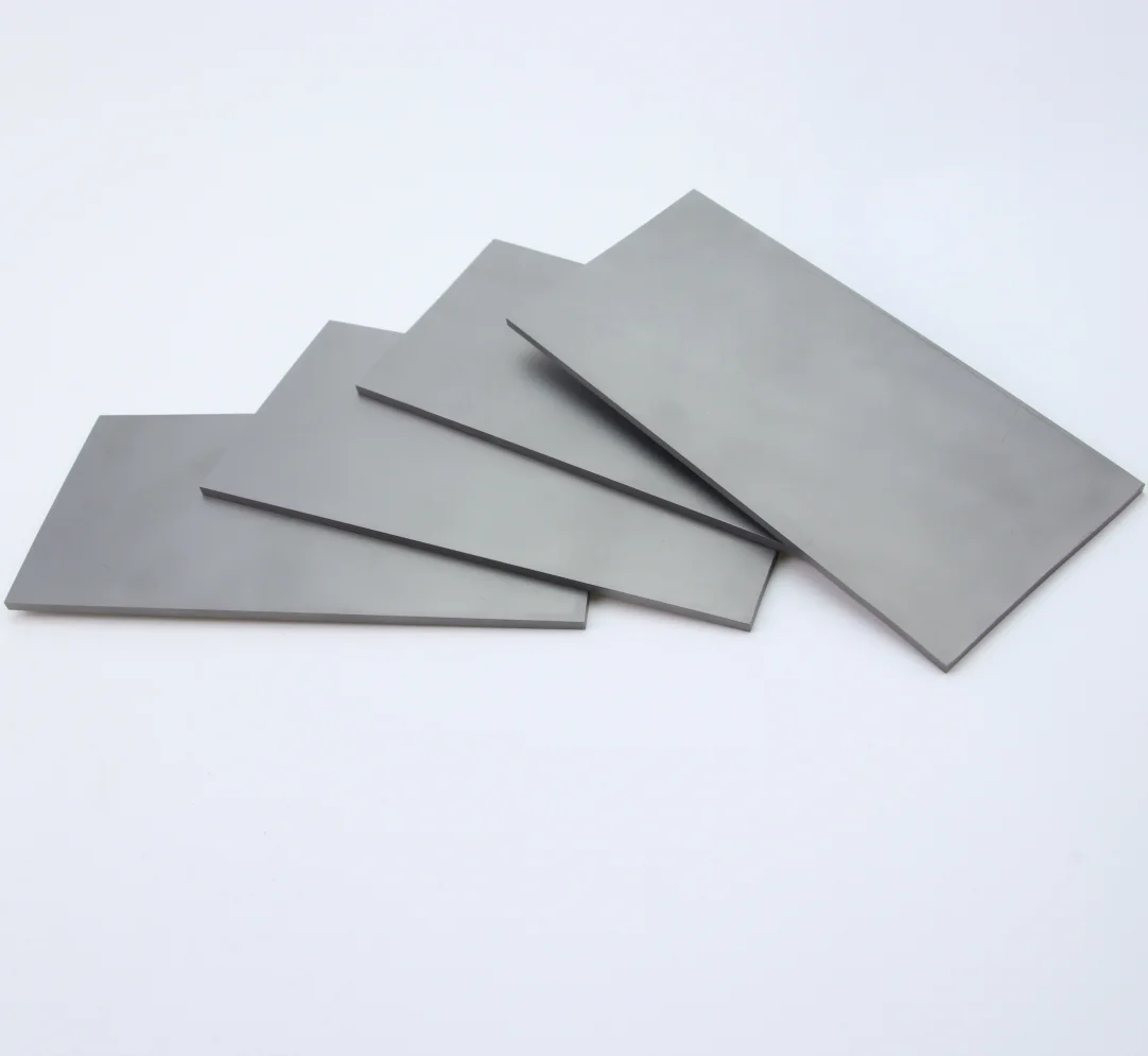 Tungsten Carbide Flat Blanks / Cemented Carbide Plates Carbide Square Bars or Blocks Strips