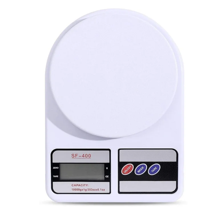 SF400 Digital kitchen food scale 10kg/1g electric cooking scale electronic kitchen weighing scale with LED display tare function