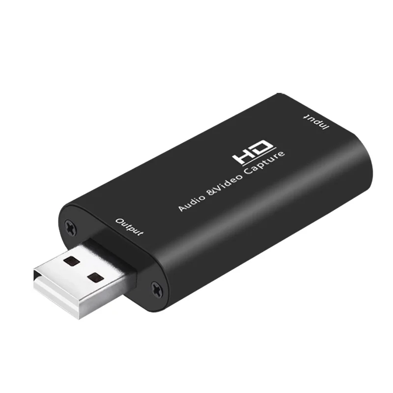 Портативная Карта видеозахвата 4k 30fps hd live потоковая usb