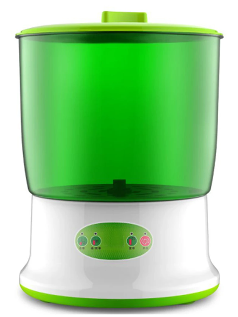 Home Use Intelligence Bean Sprouts Machine Large Capacity Thermostat Green Seeds Growing Automatic Bean Sprout Machine