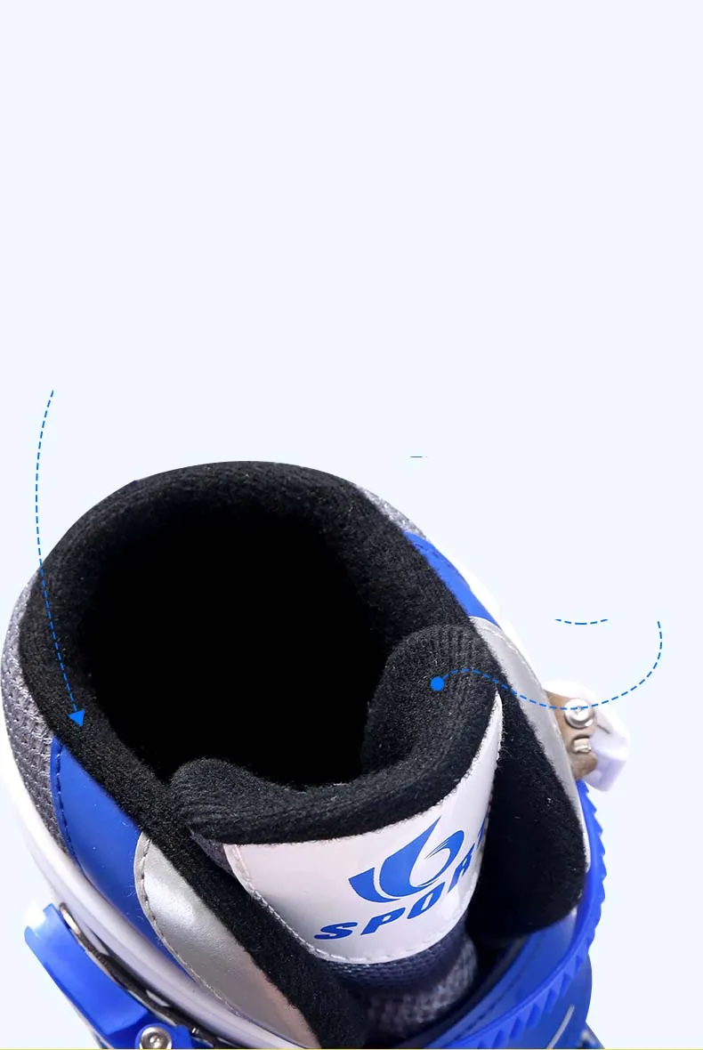 Infantil Wholesale Patines Para Ninas 4 Wheels Skating Skates Shoes Flashing Roller For Kids Boys Girls