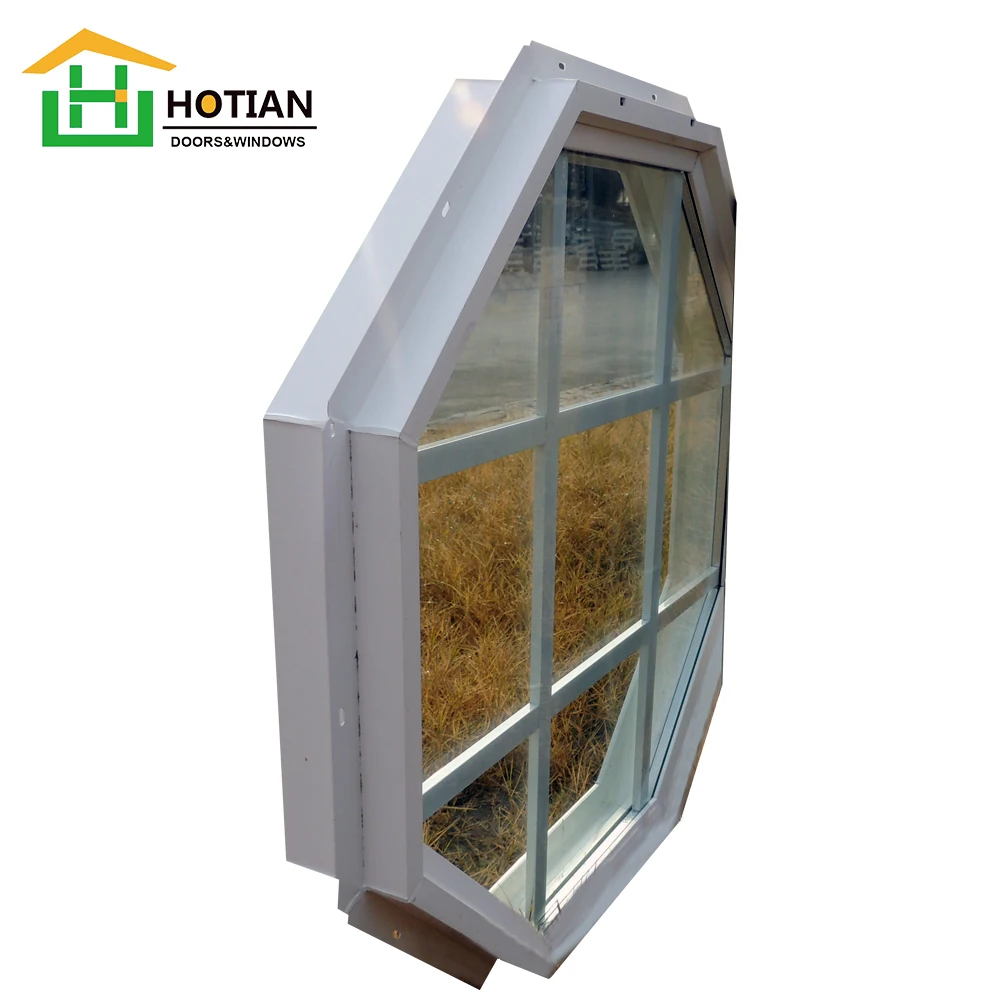 Hotian UPVC fixed window trend products double glazed windows fixed pane commercial hurricane windows