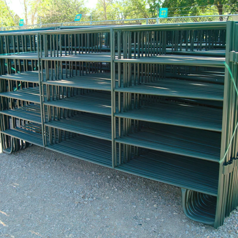 Portable Horse Round Pen with Welded Mesh and Galvanized Steel Tubing for Easy Assembly and Maintenance