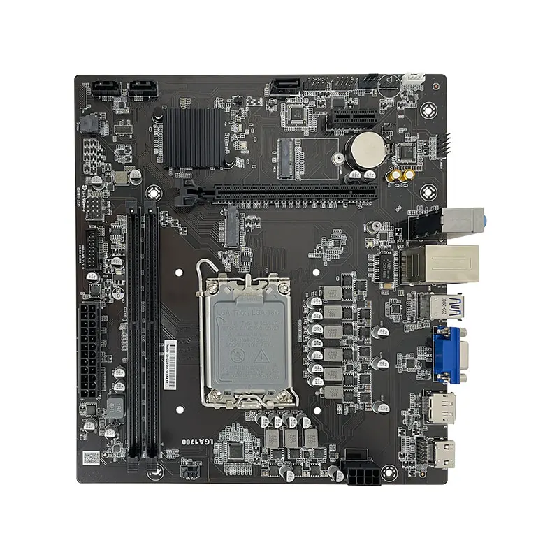 H610-M5 материнская плата поддерживает 12th поколения Intel Core Семья/Pentium/Celeron для LGA 1700