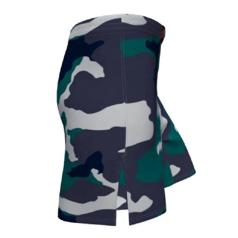 Tonton Sportswear Polyester  Mixed Martial Arts  Custom Sublimation Camo MMA Shorts MMA WEAR Fight short