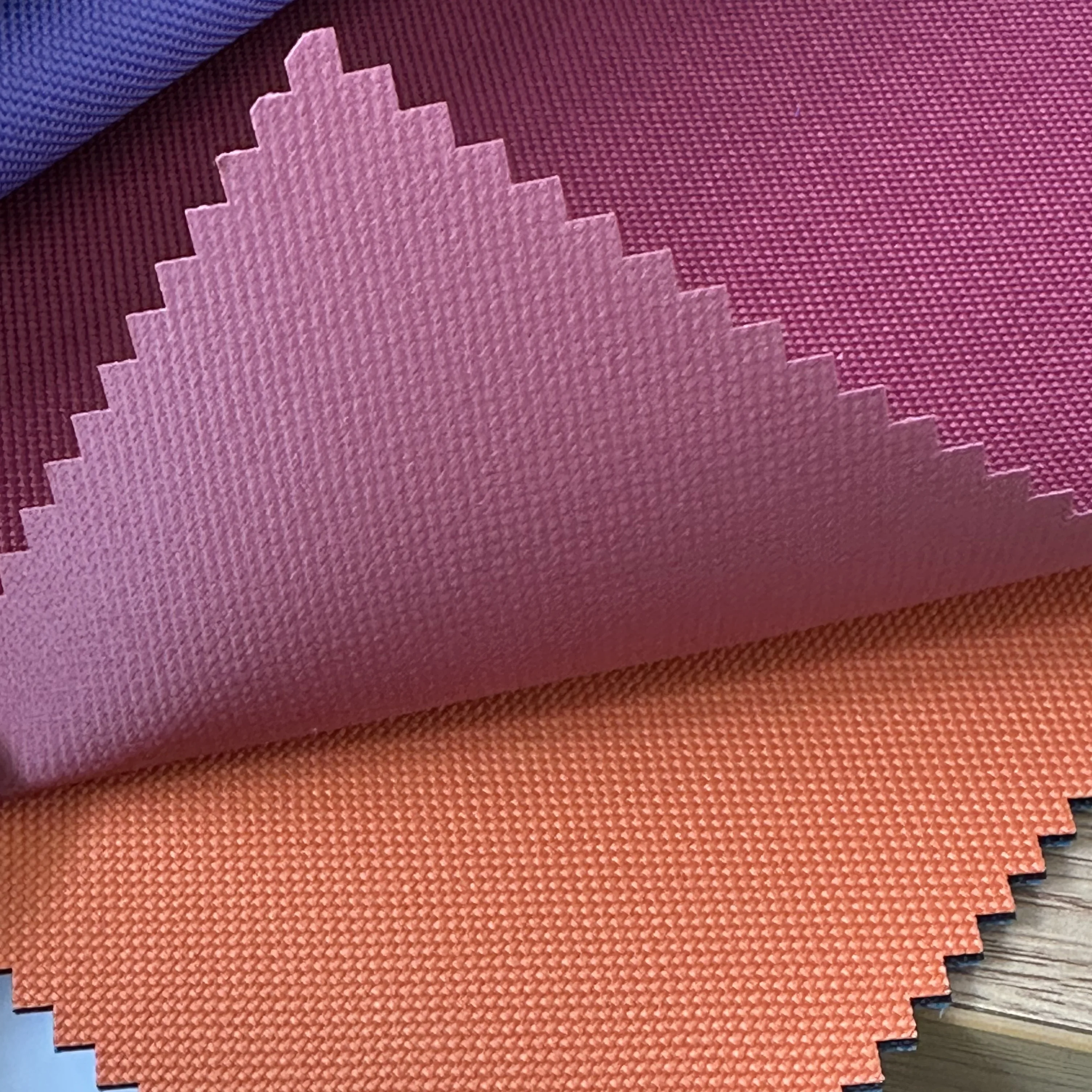 2024 hot sale oxford polyest fabric for bags 100 polyester fabric for making bags and suitcases