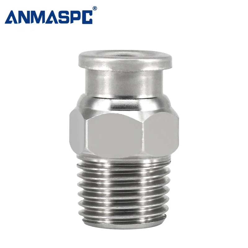 PC Stainless steel pneumatic Quick Coupler for Air Hose Fittings and flexible pipe fitting with all series of smc fitting