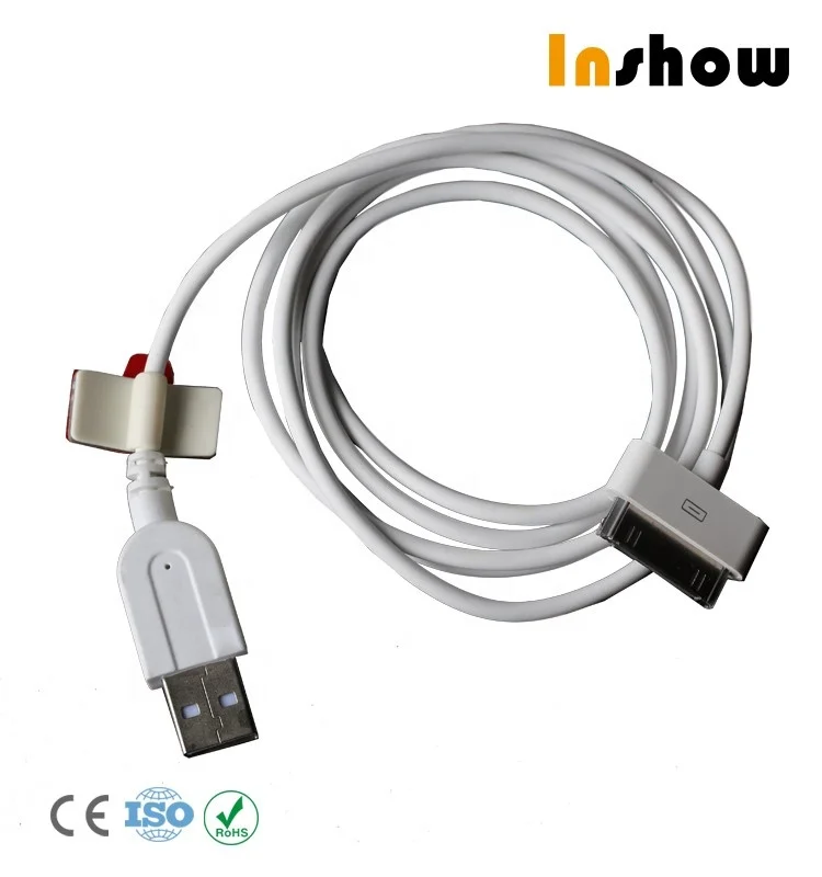 INSHOW Micro USB Smart Phone Security Alarm and Charge Spring Cable