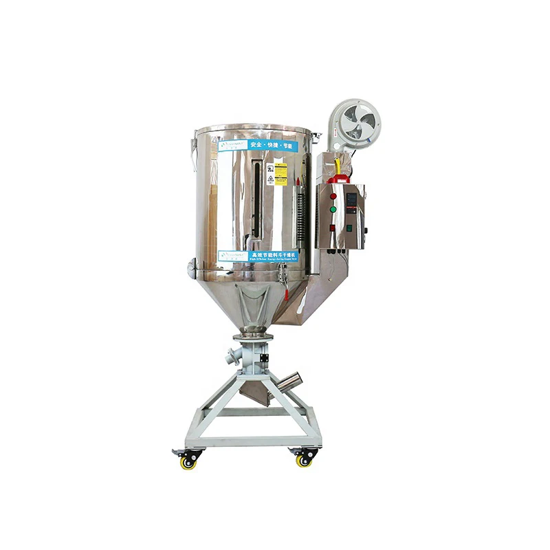 Energy Saving Pet Pp Plastic Raw Material Hopper Dryer