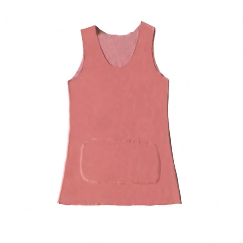 Wide Shoulder Back Heart men Sleeveless Vest Boys T-shirt Breathable Polyester Cotton Summer Sports Slim-fit undershirt