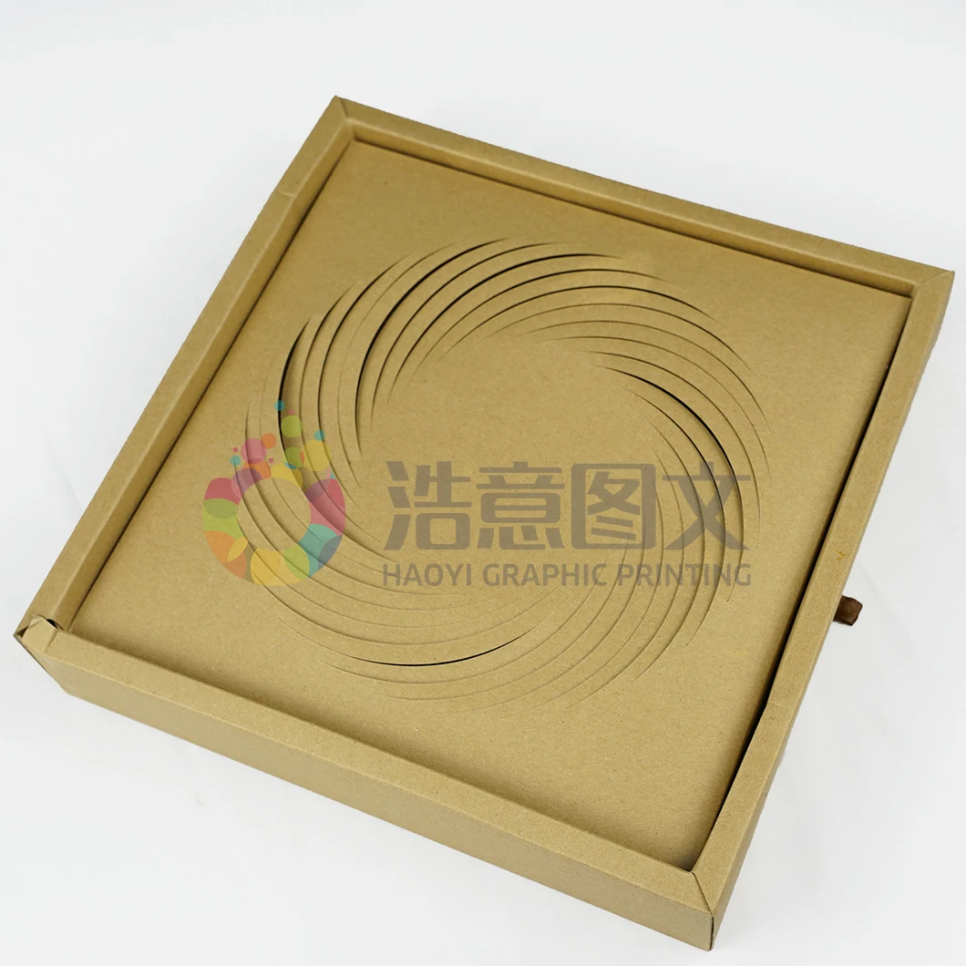 Drawer box China wholesale custom printing exquisite afternoon tea stand 3 tier disposable box gold foil