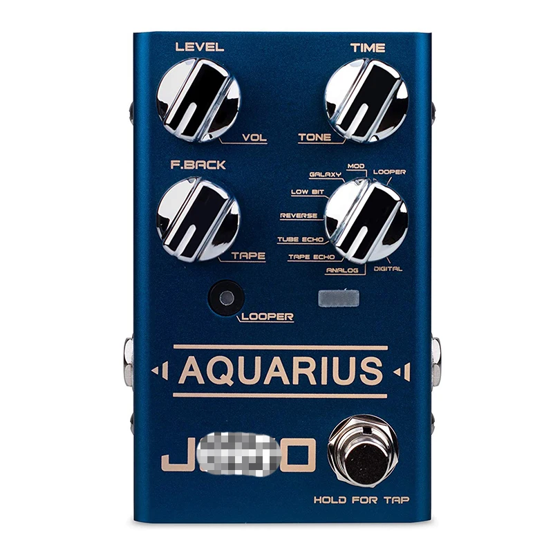 R-07 AQUARIUS Delay Looper Hot Sale Electric Guitar Bass Effect Pedal