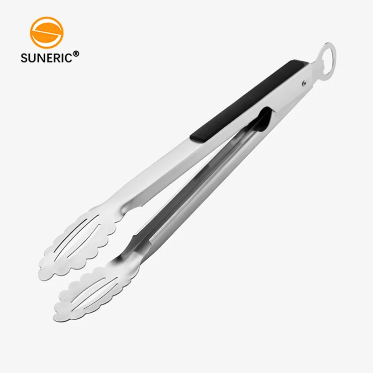 Metal Bread Salad Small Tong Rotating Bbq Rollers Scissor Steak Food Steel 16 Inch Clamps Large Charcoal Tongs