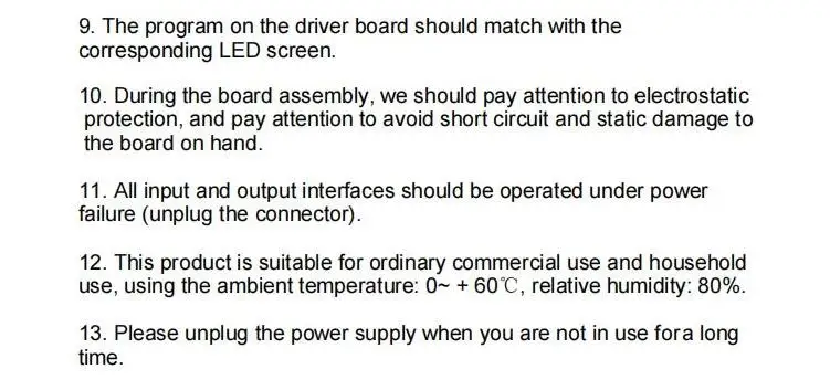 LCD module kits accessories full HD lcd display serial interface driver board H-DMI VGA DVI interface with cables