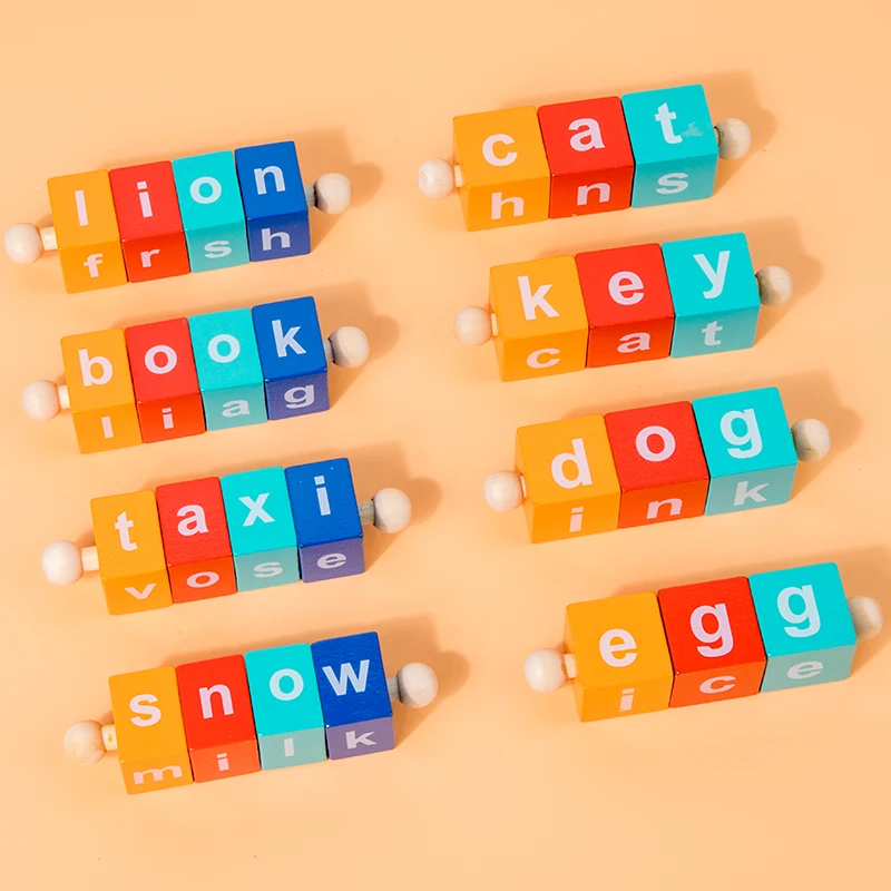 High Quality New Product Word memorization card toys for Memorizing words and learning English Educational toy for children