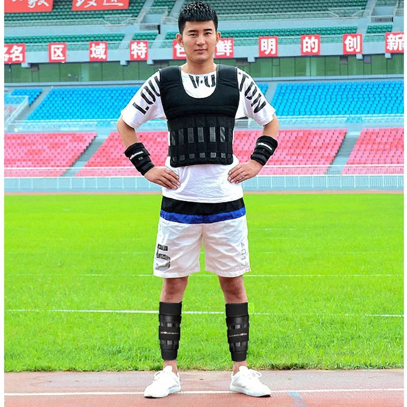 
Professional Gym Equipment Weight Vest Fitness Training Custom Ankle Wrist Weight for Arm 