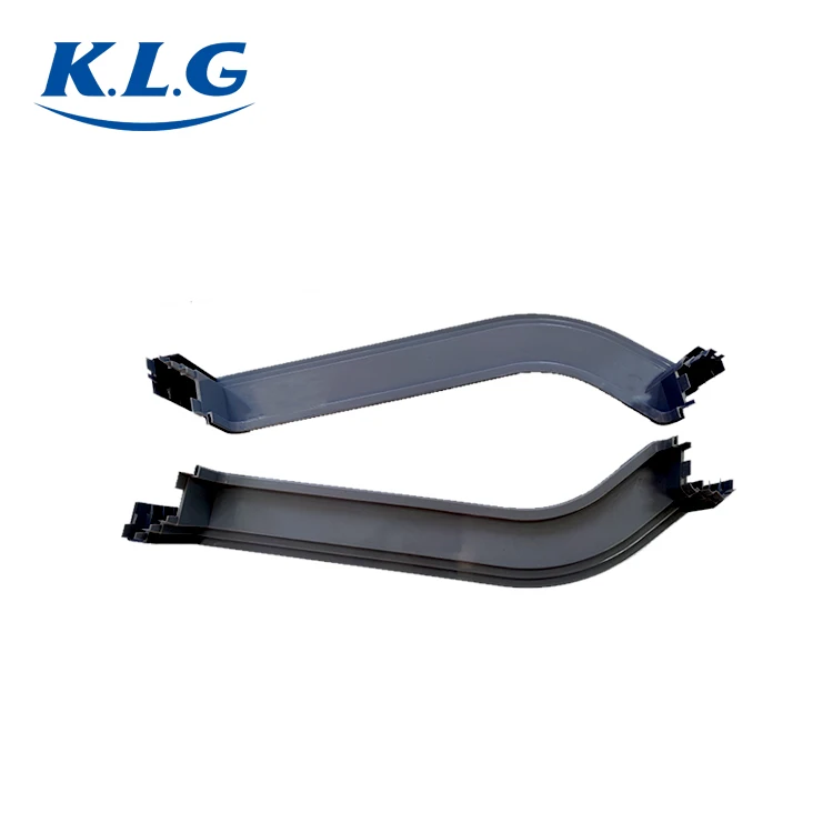 Supermarket chain commercial large  glass combination island cabinet gray wear-resistant door plug Refrigerator Parts