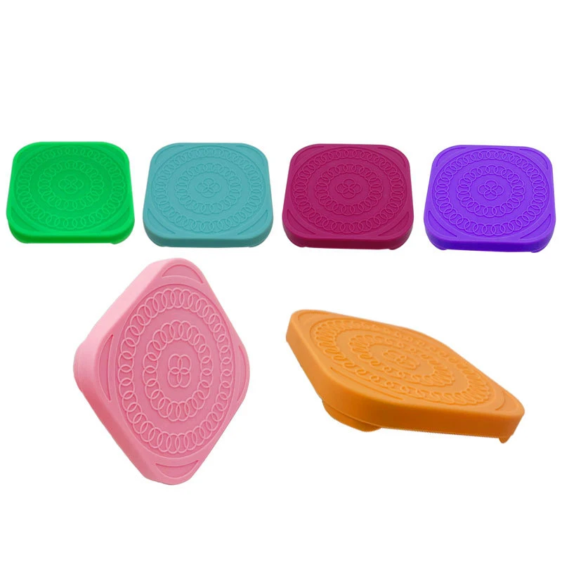 6 Oz Stainless Steel Snack Containers Small Metal Food Storage Container with Silicone Lids